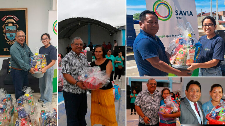 Savia Perú contribuyó con canastas de víveres por celebración del Día de la Madre